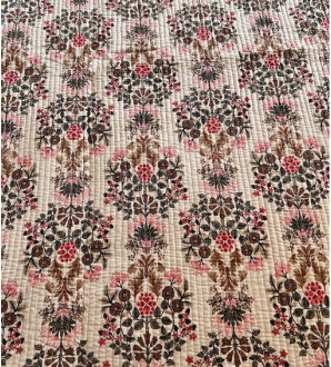 Mridul Quilted Cotton Bed Cover 