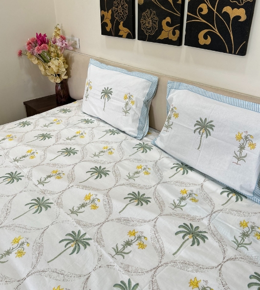 Vanya cotton bedsheet 
