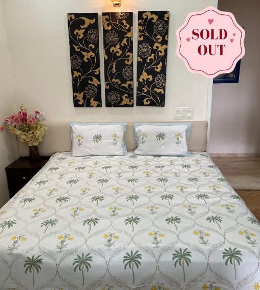 Vanya cotton bedsheet 