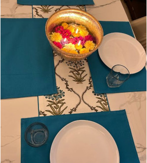 Dawat-e-ishq 3.0 (Runner and 6 mat set)