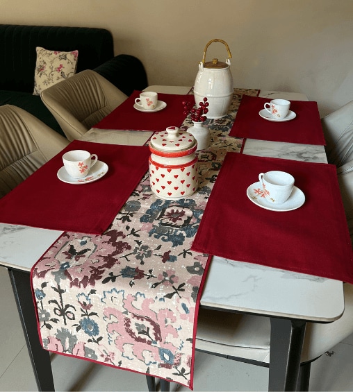 Dawat-e-ishq (Runner, 6 mat set) 6.0