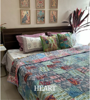Chintkala patchwork reversible quilt 2.0