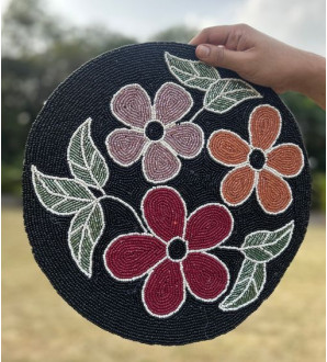 Rang Chakra Hand- Crafted Beaded Mat