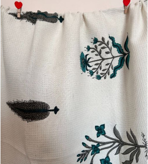 Nazuka Waffle cotton towel, napkin set 2.0